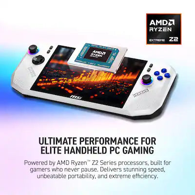 Claw A8 BZ2EM 8" 120Hz FHD+ 1200P Gaming Handheld - Ryzen Z2 Extreme - AMD Radeon Graphic - 24GB - 1TBSSD - Windows